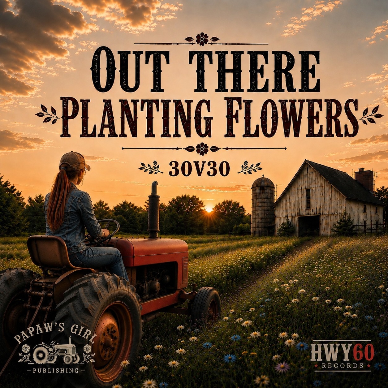 Out There Planting Flowers album cover by 30V30